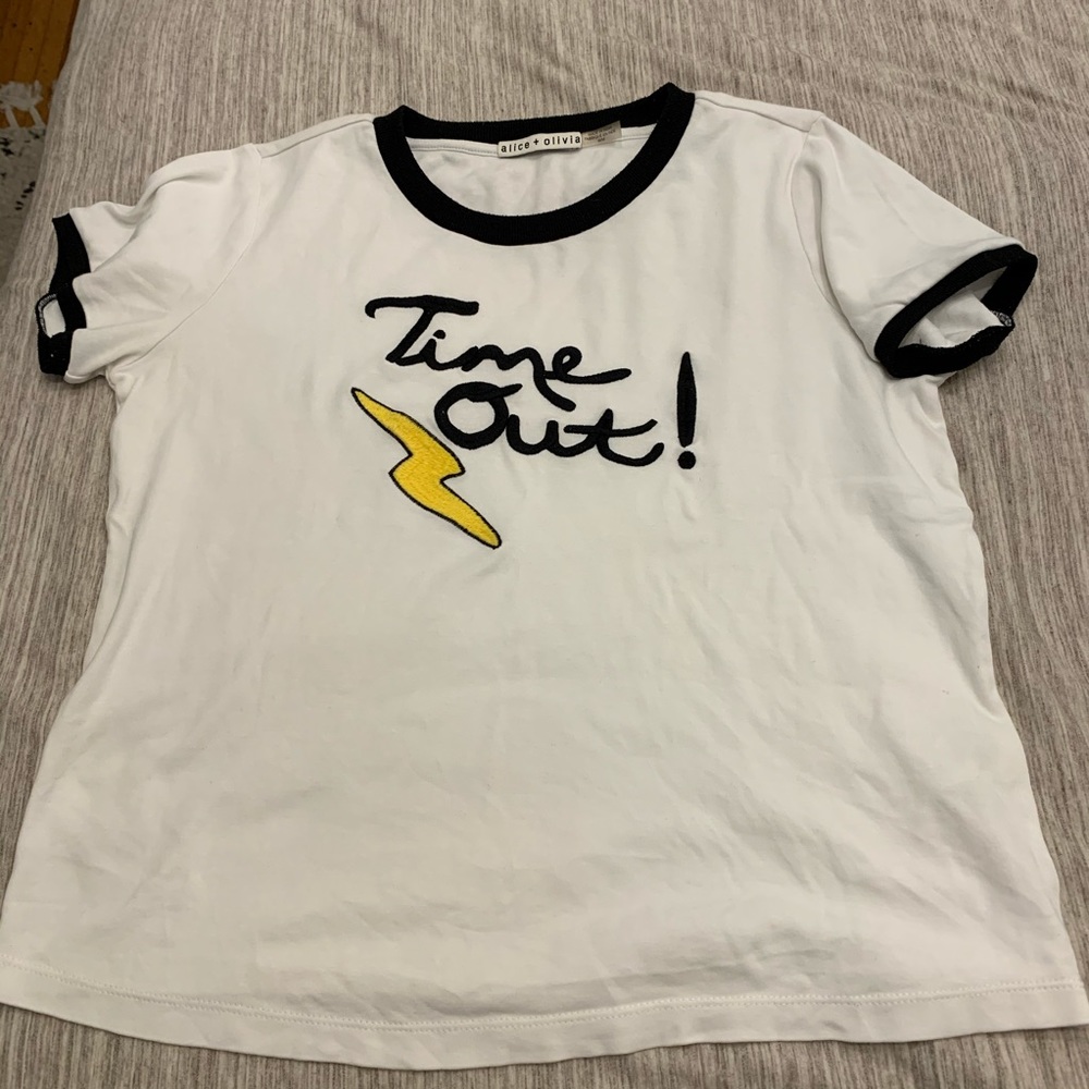 Alice + Olivia Time Out Tee
